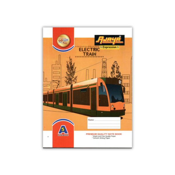 Ajaya A5 Notebook – 184 Pages, All in One