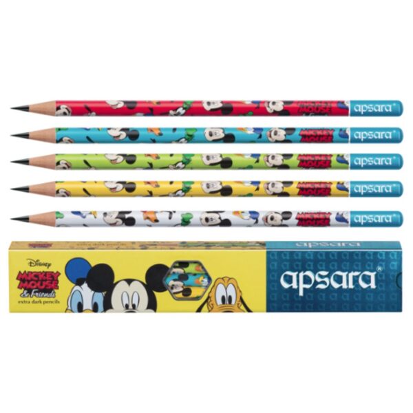Apsara Disney Micky Mouse & Friends Pencils - 10 Pcs Pack