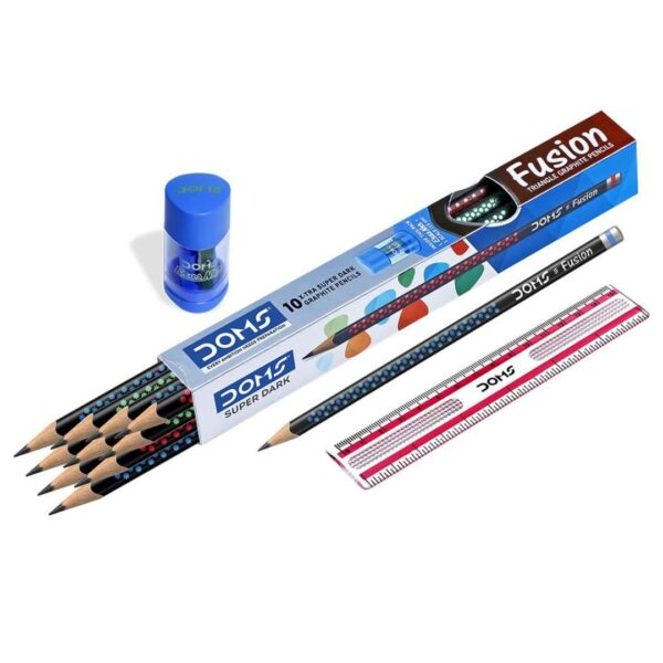 DOMS Fusion Pencils - 10 Pcs Pack