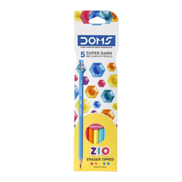 DOMS Zio Pencils - 5 Pcs Set