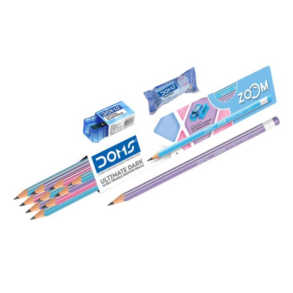 DOMS Zoom Pencils - 10 Pcs Pack