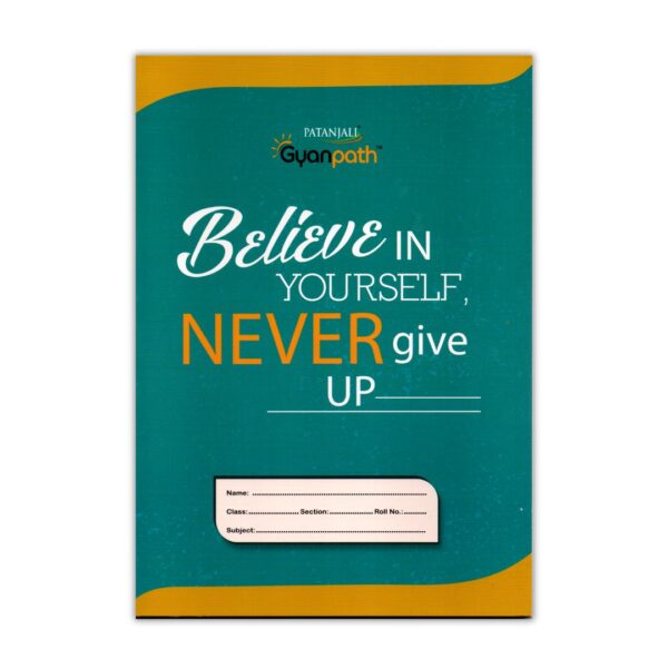 Patanjali Gyanpath A4 Notebook - 140 Pages, Single Line Ruled