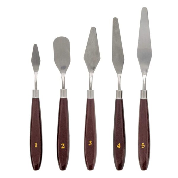Artist Palette Knives Set - 5 Pcs