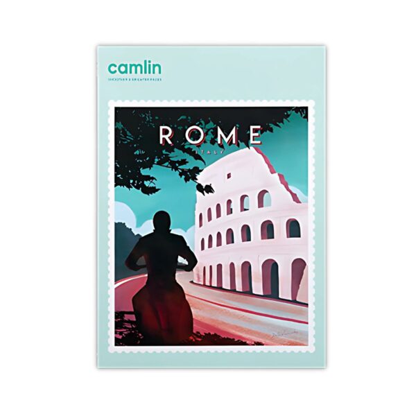 Camlin A4 Notebook - 172 Pages, Single Line