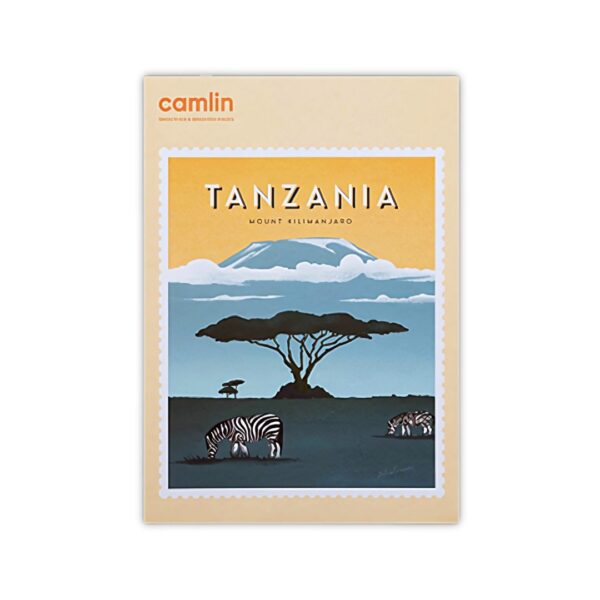 Camlin A4 Notebook - 384 Pages, Single Line