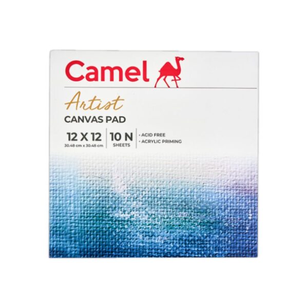 Camlin Artist Canvas Sheets & Pad - 12X12