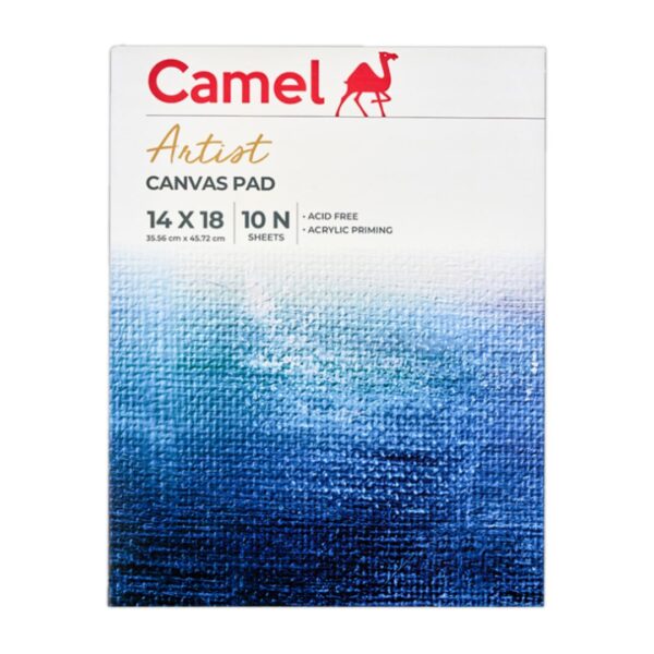 Camlin Artist Canvas Sheets & Pad - 14X18