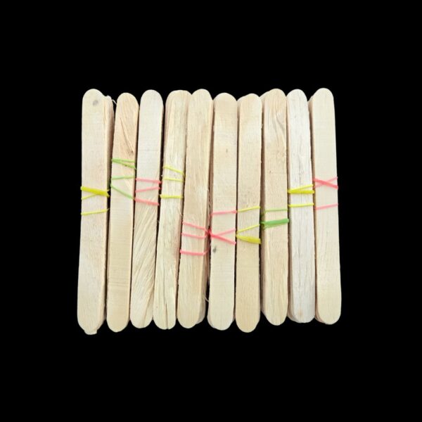 Plain Craft Ice Cream Sticks 10MM – Pack of 10 Bunch