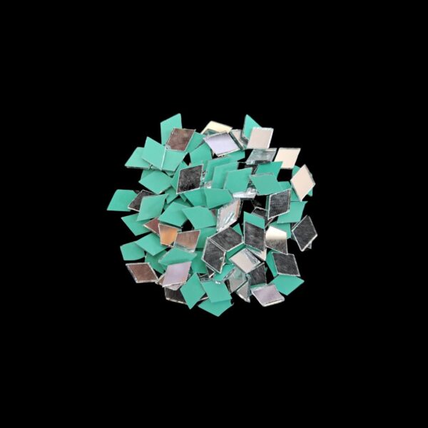 Diamond Shape Glass Mirror – 9 MM (40g Pack)