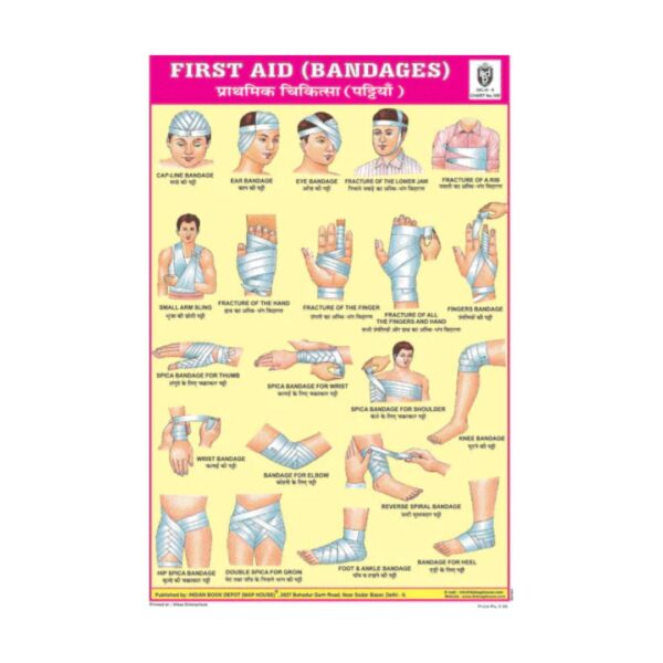 Bandages – Cut & Paste Educational Chart Paper