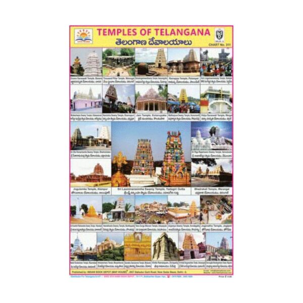 Temples of Telangana – Cut & Paste Educational Chart Paper