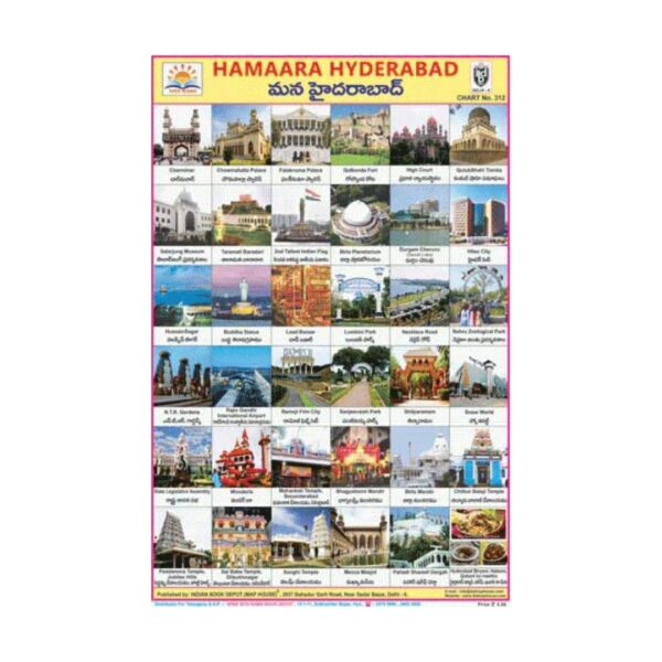Hamaara Hyderabad – Cut & Paste Educational Chart Paper