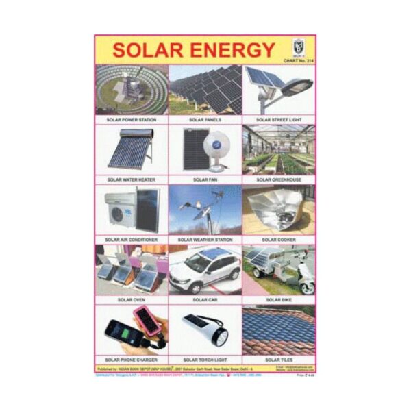 Solar Energy – Cut & Paste Educational Chart Paper