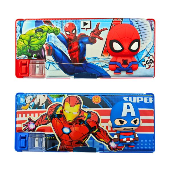 Magnetic Drawing Box with 3D Cartoon | Boys Theme