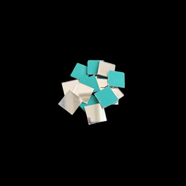 Square Shape Glass Mirror – 15 MM (40g Pack)