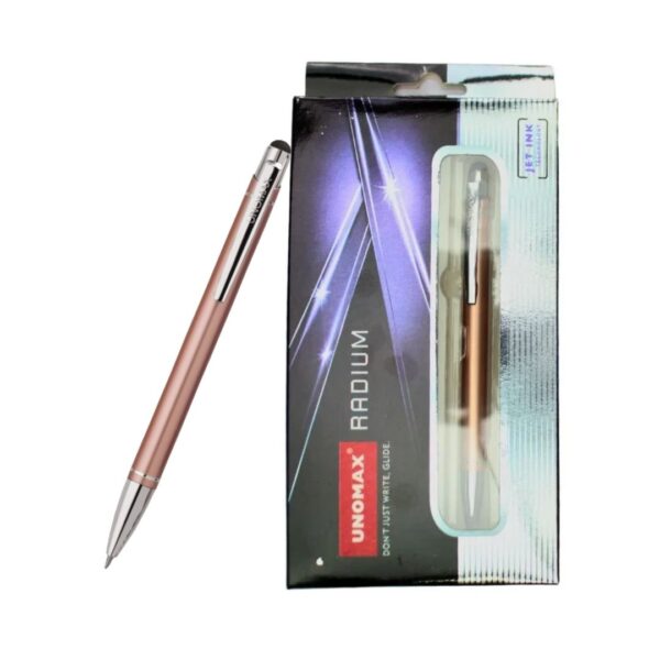 Unomax Radium Metallic Ball Pen