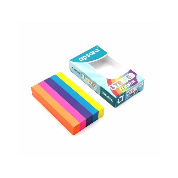 Apsara Stripes Eraser – 1 Piece