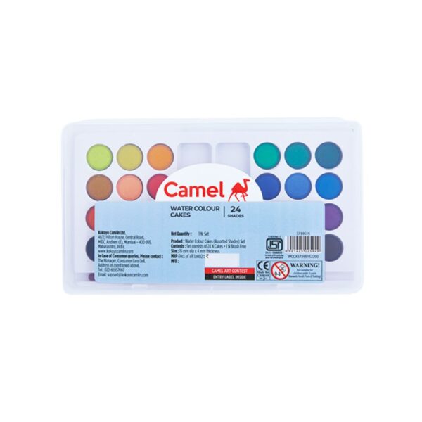 Camel Water Colour Cakes – 24 Shades