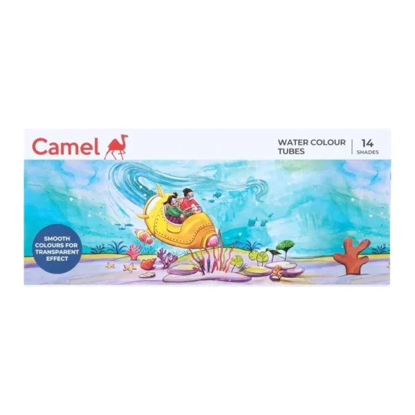 Camel Water Colour Tubes – 14 Shades