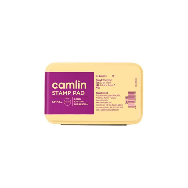 Camlin Small Size Stamp Pad – Violet