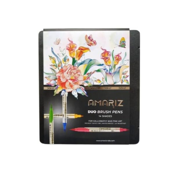 DOMS Amariz Duo Brush Pens - 14 Shades