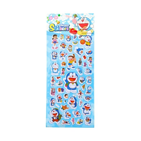 Doraemon Puff Stickers for Kids