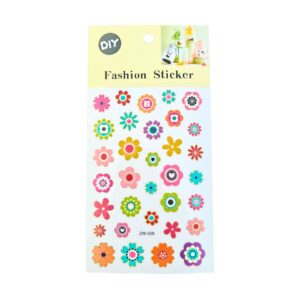 Fashion Craft Flowers Stickers