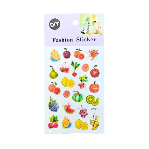 Fashion Craft Fruits Stickers