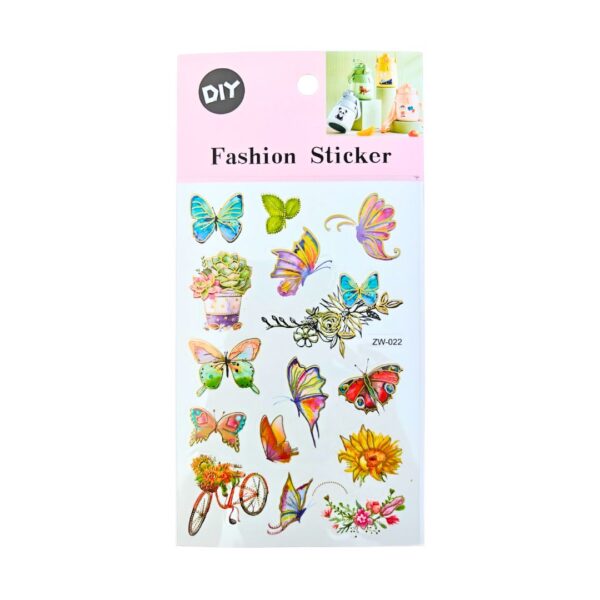 Fashion Craft Garden Theme Stickers