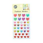 Fashion Craft Hearts Stickers