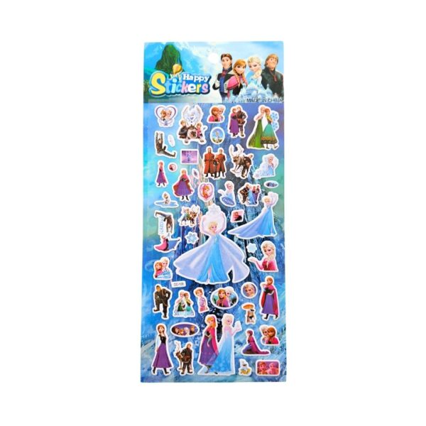 Frozen Puff Stickers for Kids