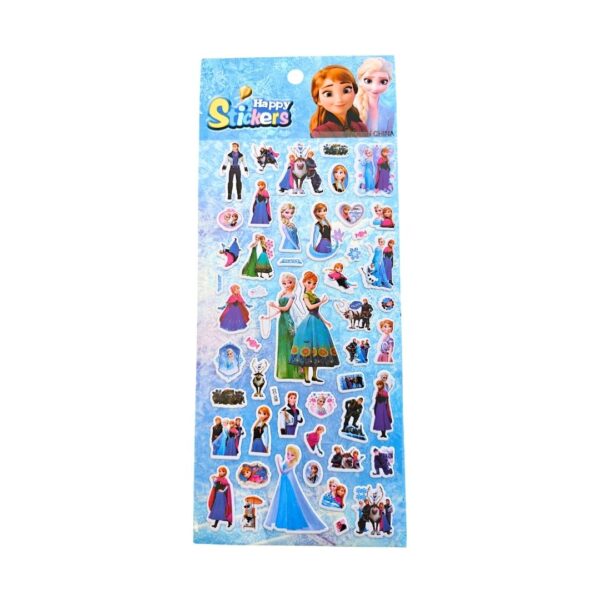 Frozen Puff Stickers for Project