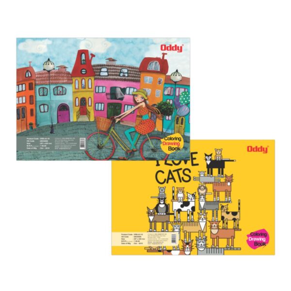 Oddy Drawing Book – A3 (36 Sheets)