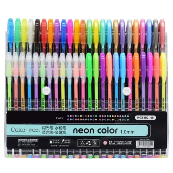 Colour Neon Pens - 48 Shades