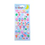 Glitter Foam Sticker Candies Theme