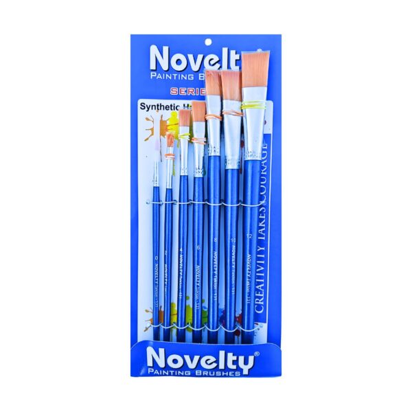 Novelty Flat Painting Brushes – Set of 07