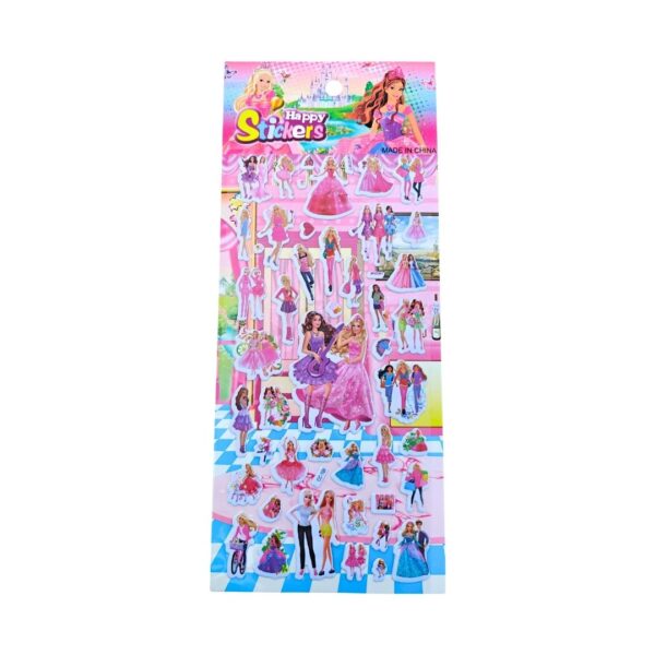 Princess Puff Stickers for Kids