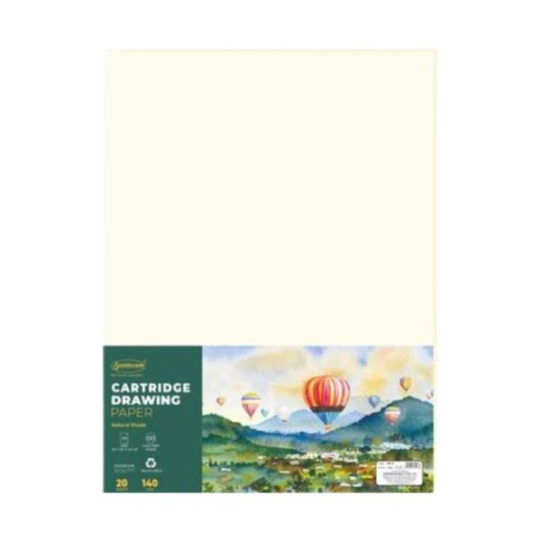 Sundaram A3 Cartridge Drawing Paper - 20 Sheets, 140 GSM