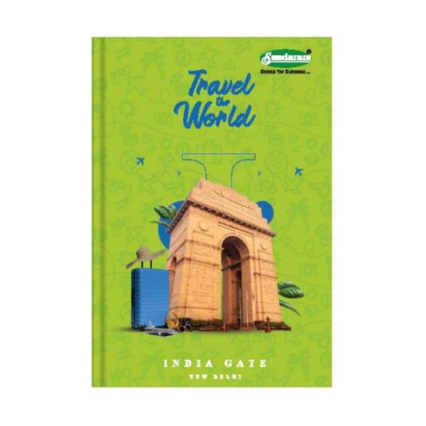 Sundaram A4 Case Bound Notebook – 384 Pages, Single Line