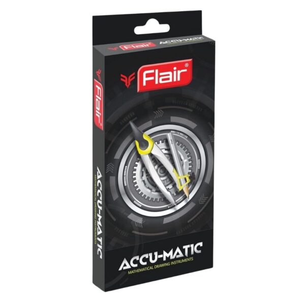 Close-up of the Flair Accu-Matic 2-in-1 Compass/Divider.