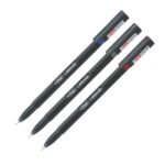Flair Carbonix Gel Pen with waterproof blue, black, and red ink.
