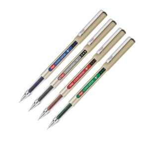Flair Concorde Gel Pen with waterproof ink in 4 colors.