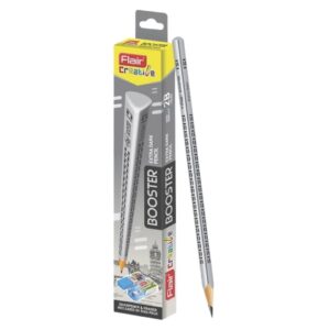 The Pack of 10 Flair Creative Booster Pencils displayed in their packaging.