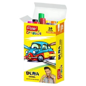 Close-up of a Flair Creative Dura Chisel Water Colour Marker's chisel tip.