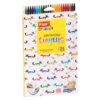 Flair Creative Erasable Crayons - 24 Shades pack, showing the wide range of crayon colours.