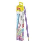 Flair Creative Pastela Extra Dark Pencils showcasing their rich pastel colours and hexagonal design.