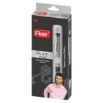 Flair Desire Steel Ball Pen showcasing its metal body and chrome-plated parts.