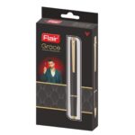 Flair Grace Ball Pen showcasing its attractive matte body and retractable mechanism.
