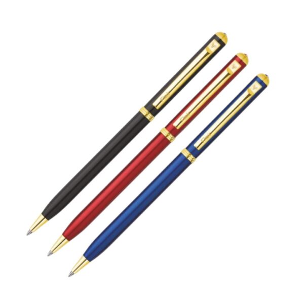 Close-up of the Flair Ignite Pen's crystal top detail.