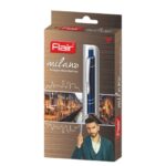 Flair Milano Ball Pen showcasing its metal body and chrome-plated trims.